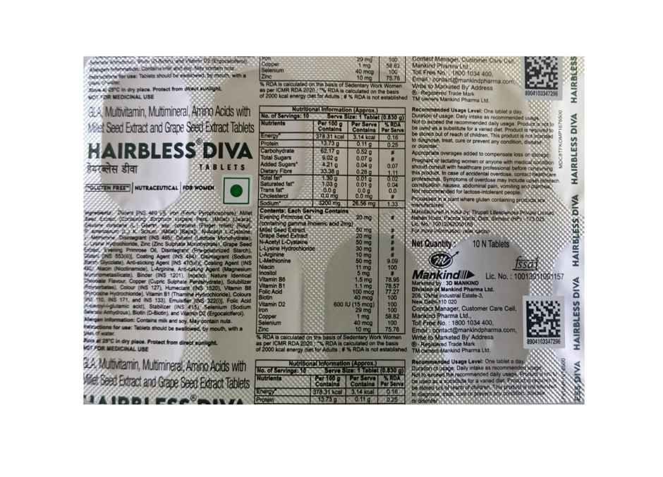 Hairbless Diva Tablet
