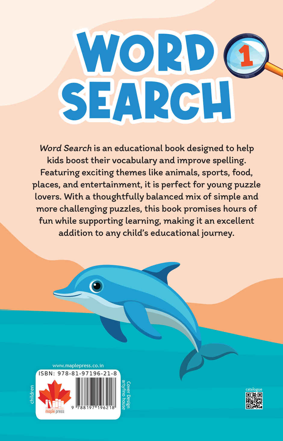 Maple Press Activity Book for Kids - Word Search 1 | Word Search Book for Children | Early Learning