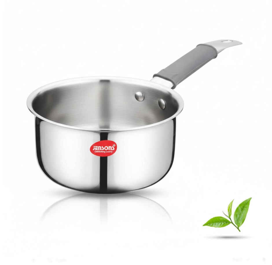 Jensons Induction Friendly Saucepan | 13 Inch | Lid Not Included