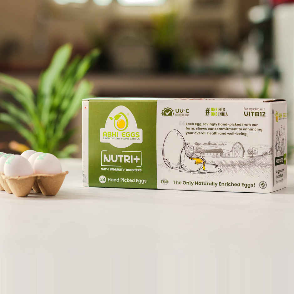 Abhi Nutri+ White Eggs