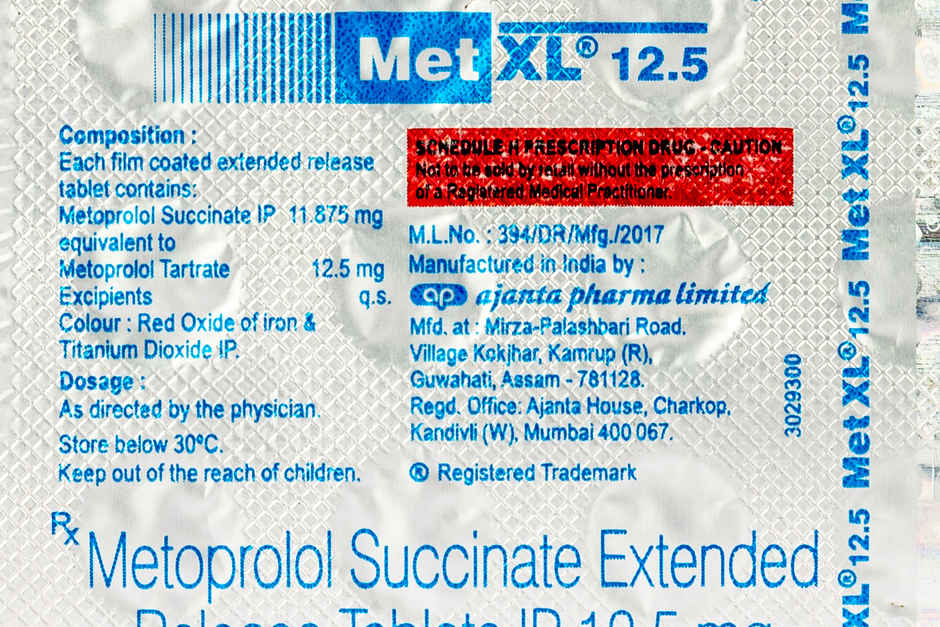 Met XL 12.5 Tablet ER