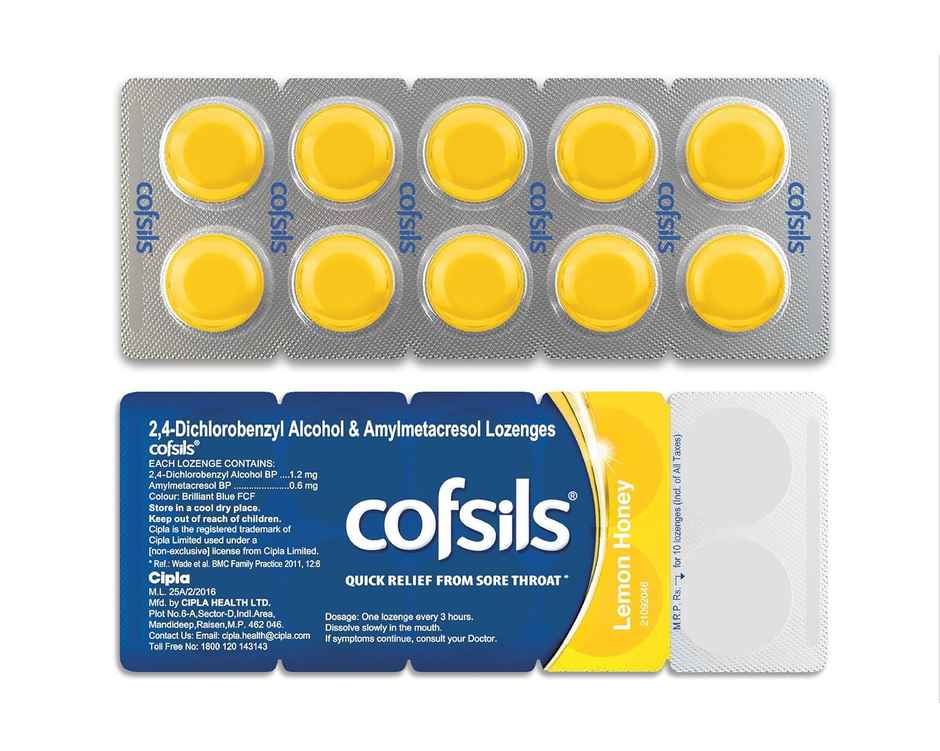 Cofsils Lemon Honey Lozenges Combo 