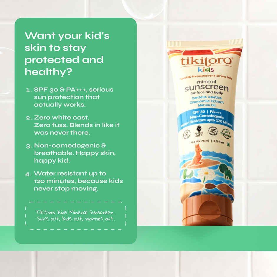Tikitoro Kids Mineral Sunscreen