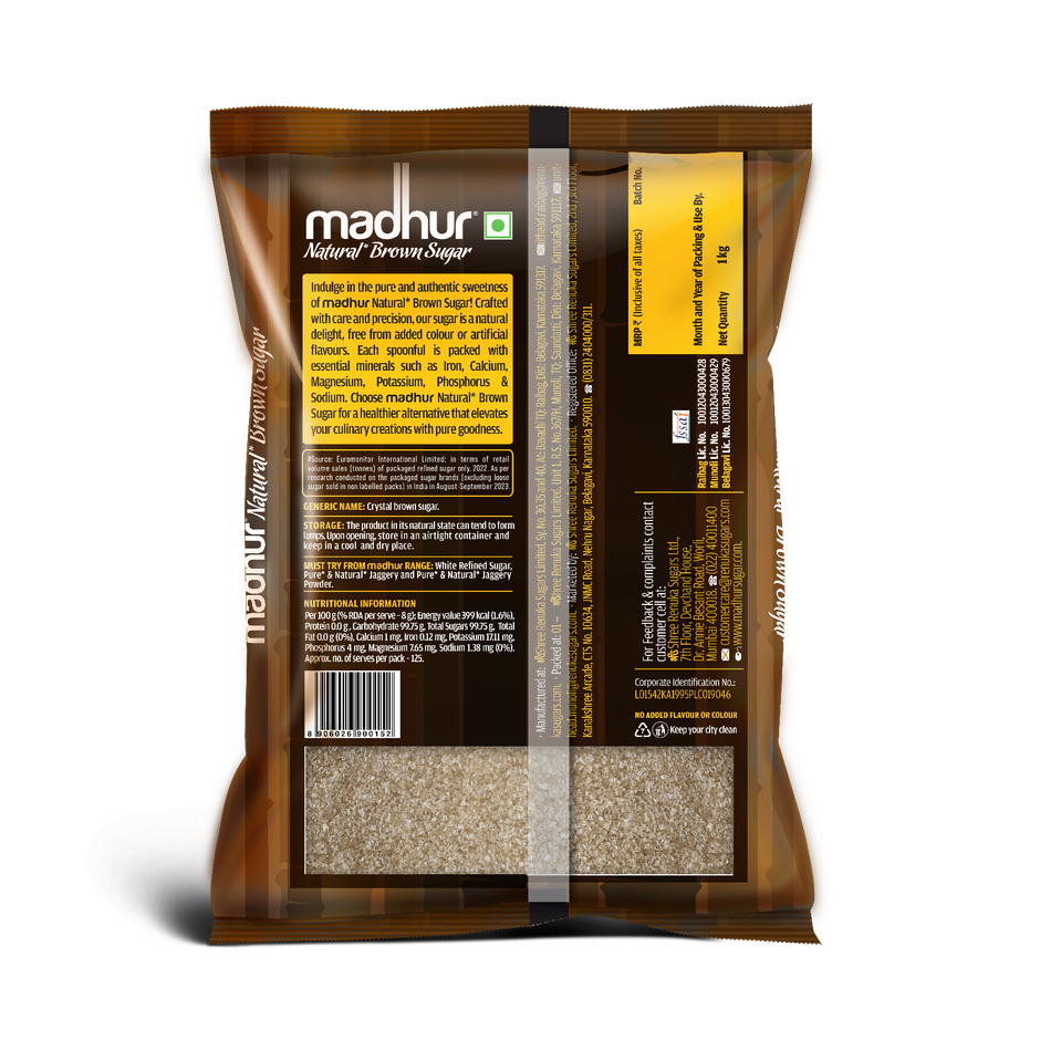 Madhur Natural Brown Sugar
