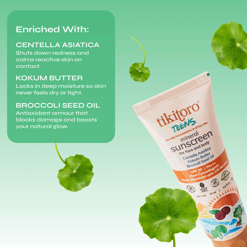 Tikitoro Teens Mineral Sunscreen