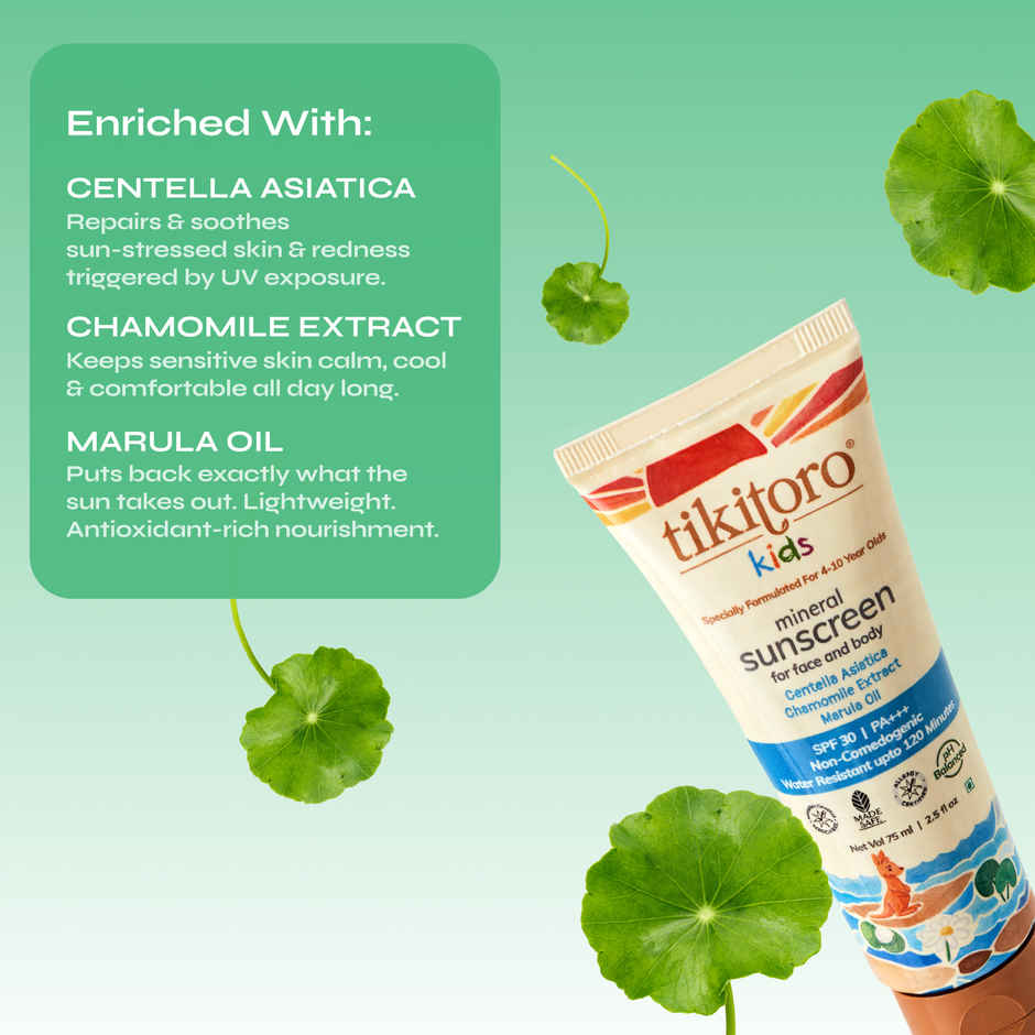 Tikitoro Kids Mineral Sunscreen