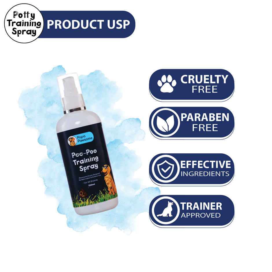 Papa Pawsome Potty Training Spray