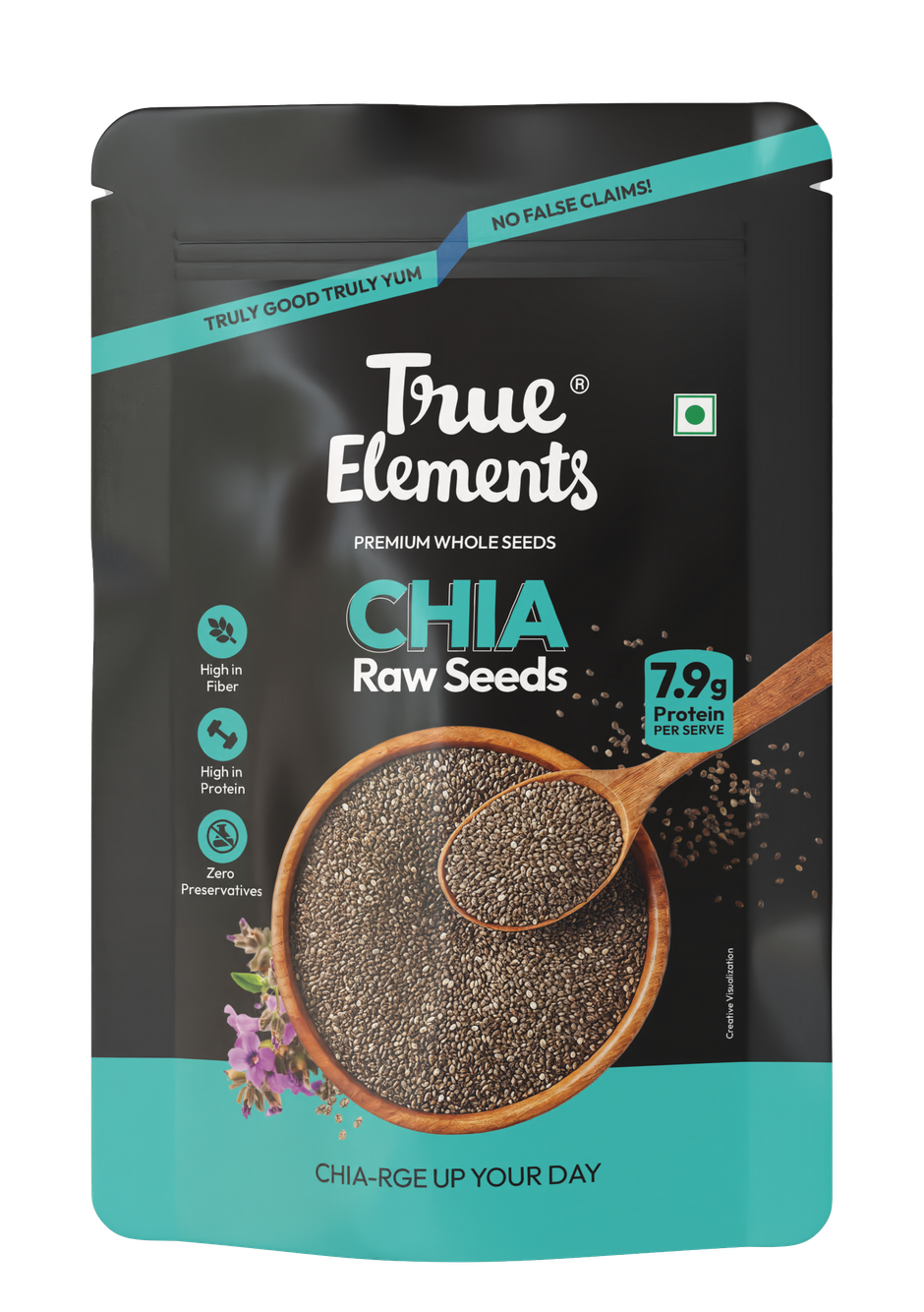 True Elements Raw Chia Seeds