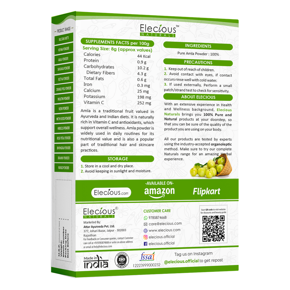 Elecious Naturals Amla Powder