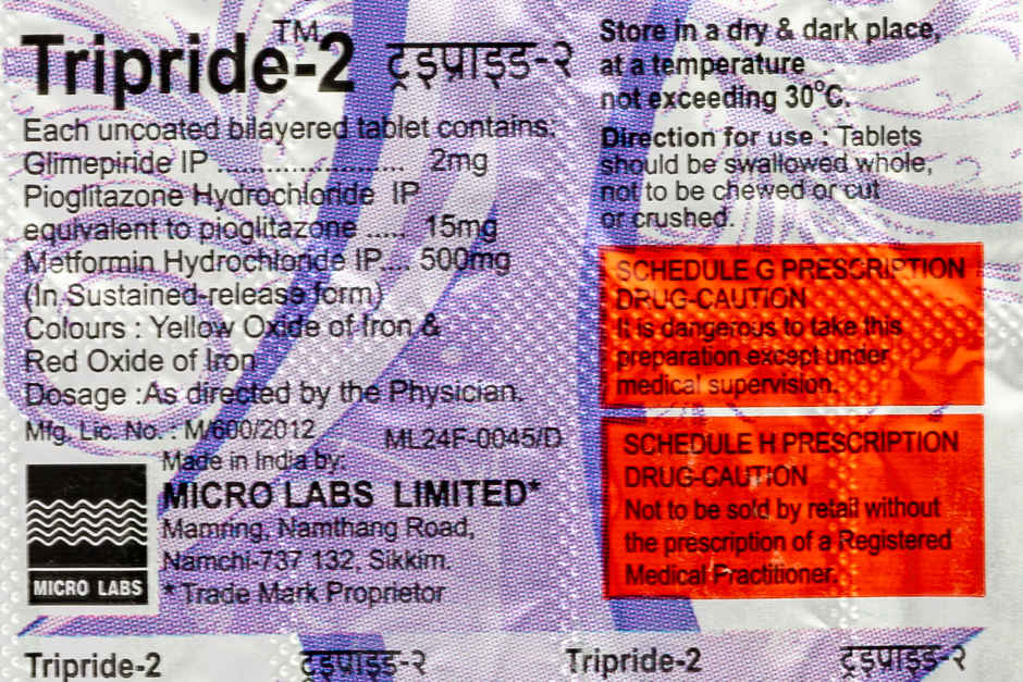 Tripride-2 Tablet SR