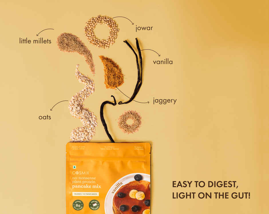 Cosmix Protein Pancake Mix Vanilla, 8g Protein