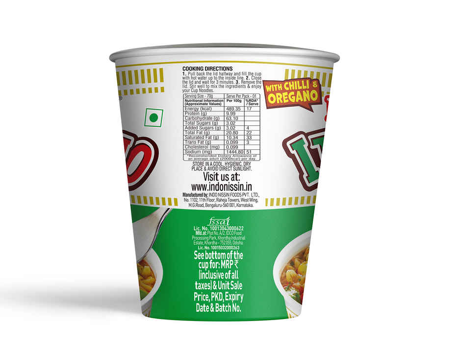 Nissin Cup Noodles Italiano