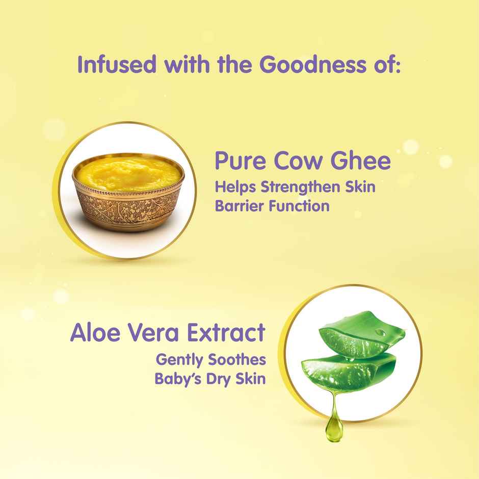 Himalaya Baby Lotion With Pure Cow Ghee & Ph 5.5