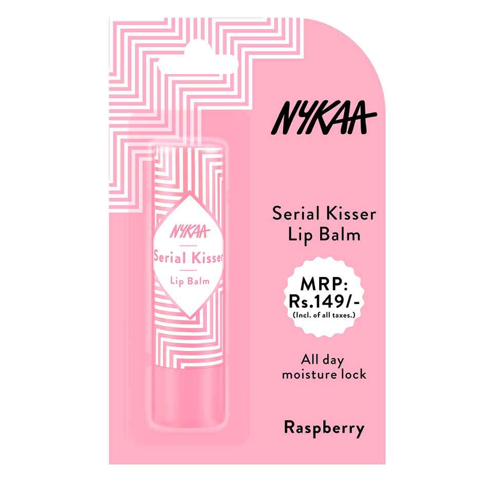 Nykaa Serial Kisser Lip Balm Raspberry