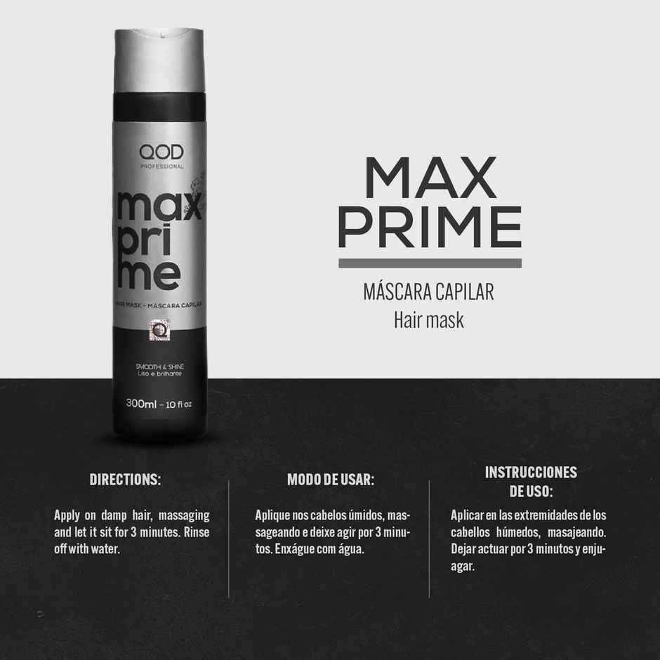 Qod Professional Max Prime Hair Mask Sulphate Free Sodium Chloride Free