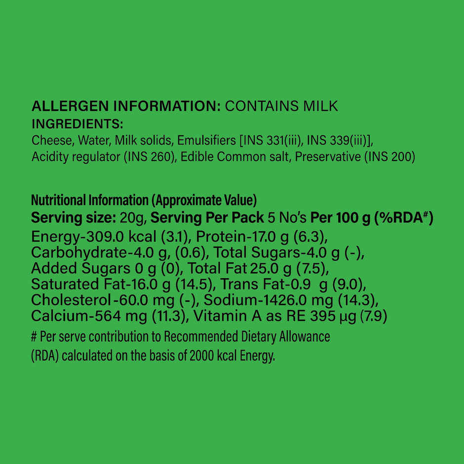 Heritage Cheese Slices