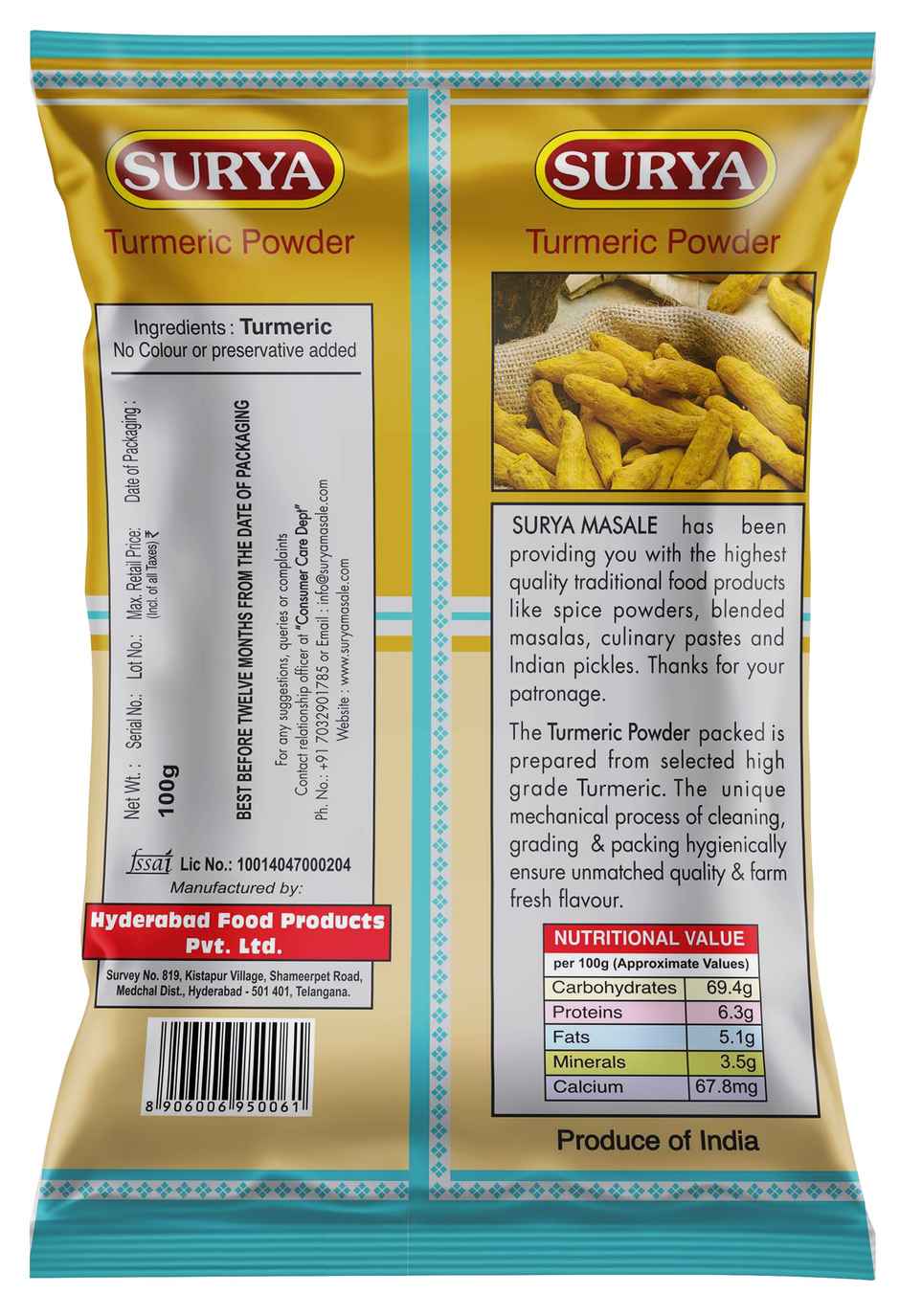 Surya Turmeric Powder