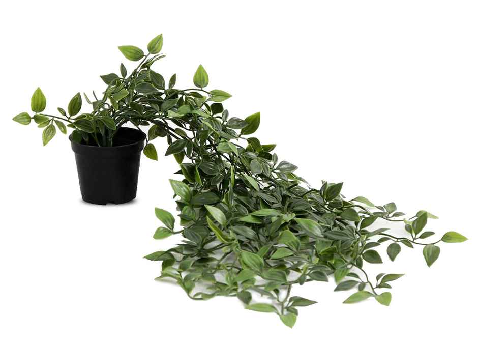 Kuber Industries Artificial Plant with Pot | Indoor Fake Plant | Green
