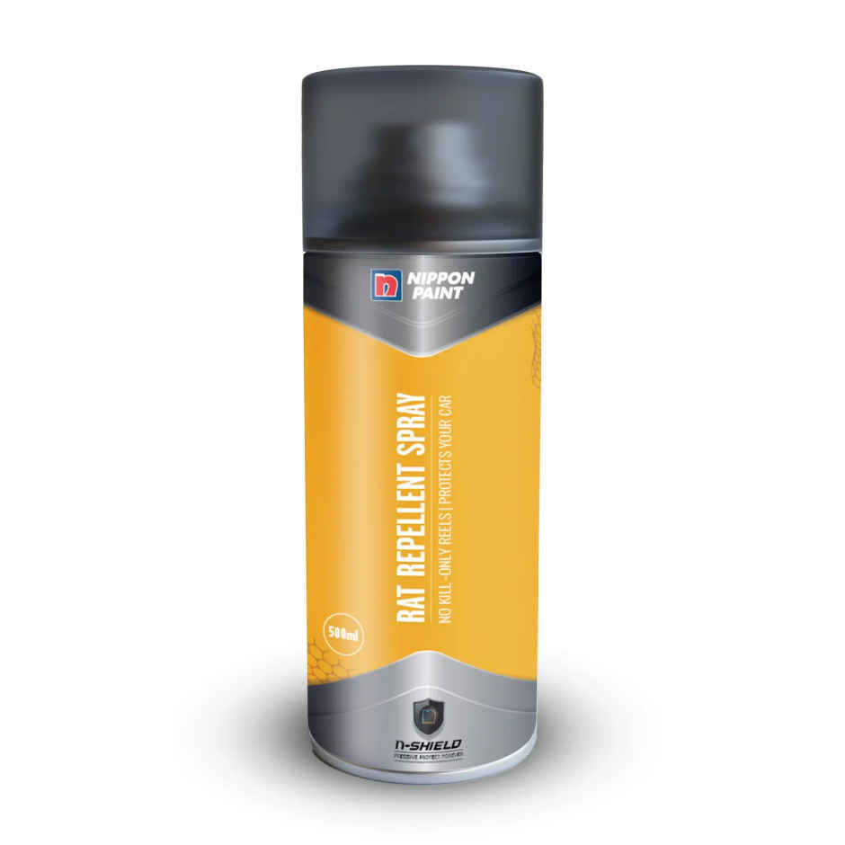 Nippon Paint n-Shield Rat Repellent Coating Spray | Protects Car Engine Wires from Rodents