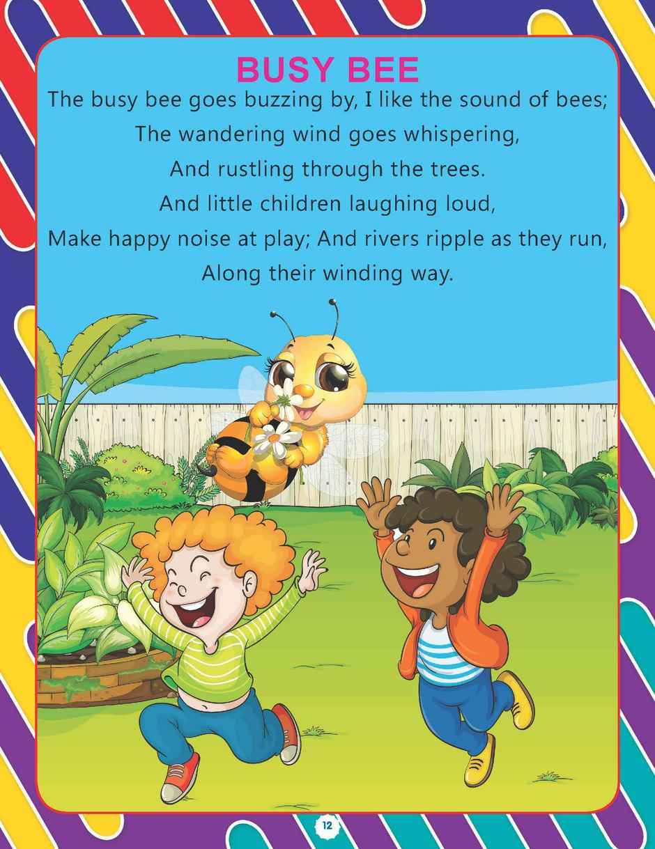 Dreamland Kindergarten Rhymes and Stories Book for Kids