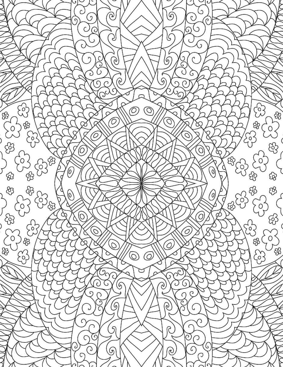 Dreamland Patterns Colouring Book for Adults