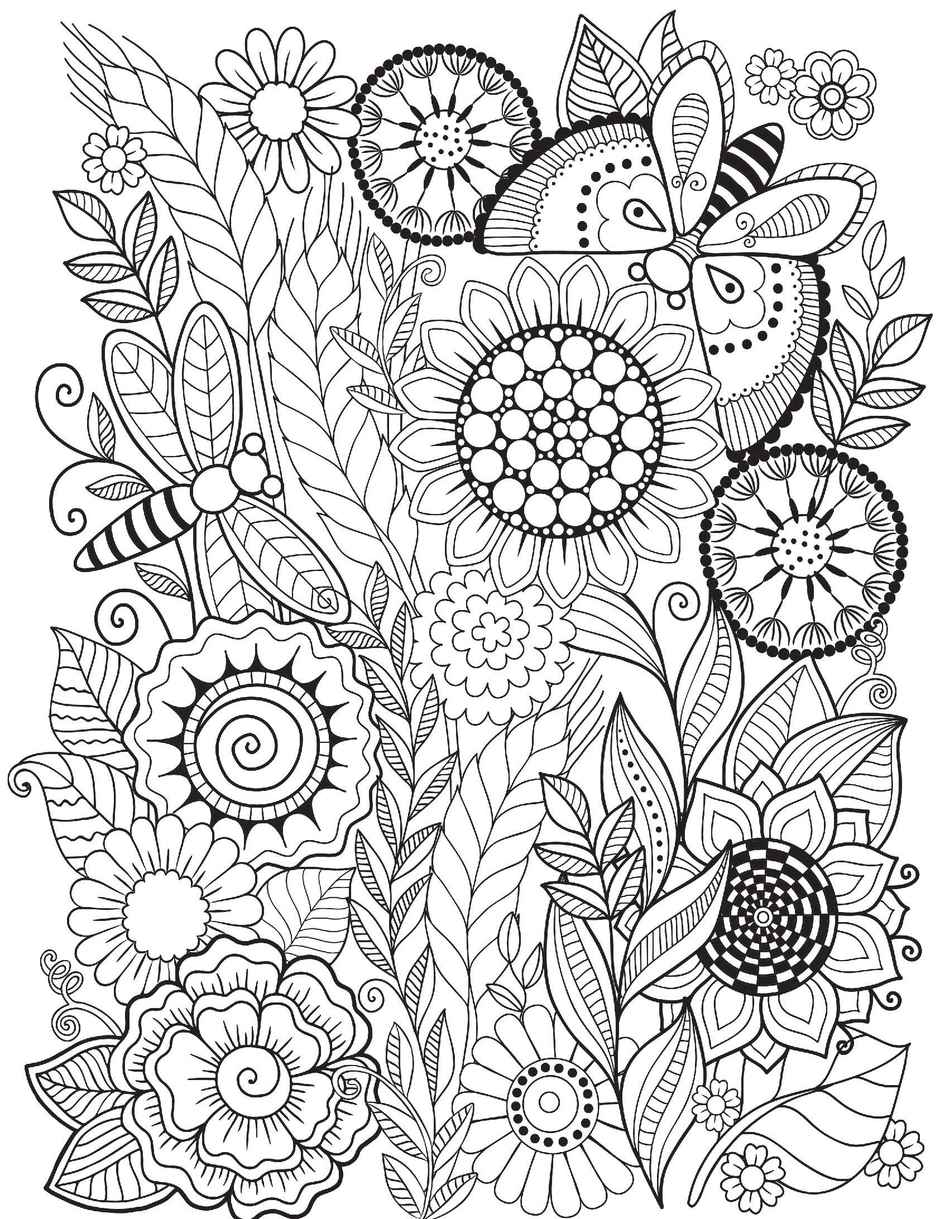 Dreamland Nature Adult Colouring Book