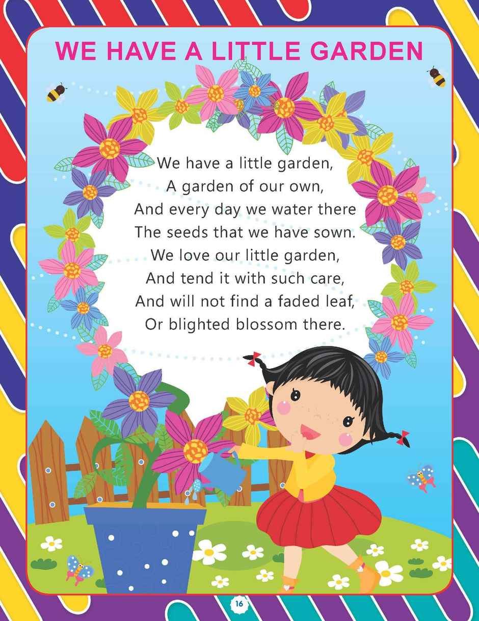 Dreamland Kindergarten Rhymes and Stories Book for Kids