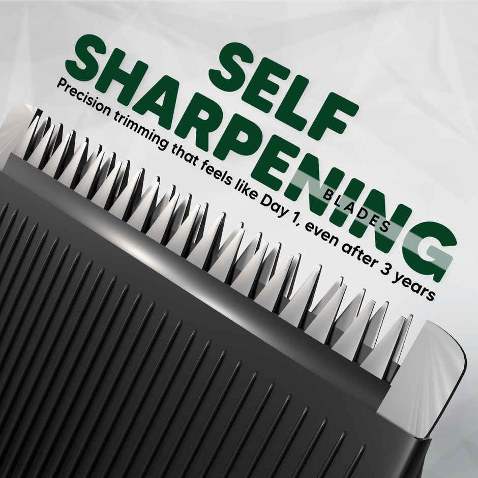 LetsShave All-in-One Beard, Body & Head Trimmer for Men | Type C Fast Charging | Free Pro Styler