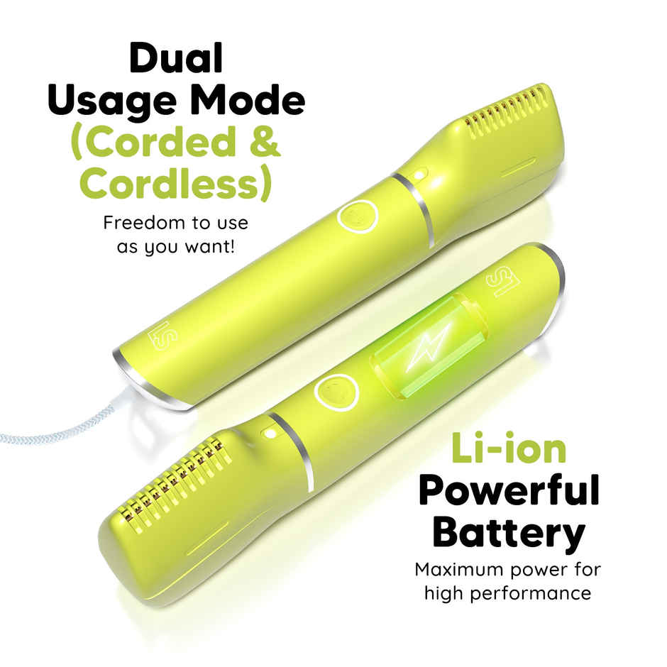 LetsShave Private Part Trimmer for Men | Waterproof and Skin-Safe | 90 Min Runtime