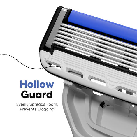 LetsShave Pro 6 Portable Razor | World's First 6-Blade Razor for men