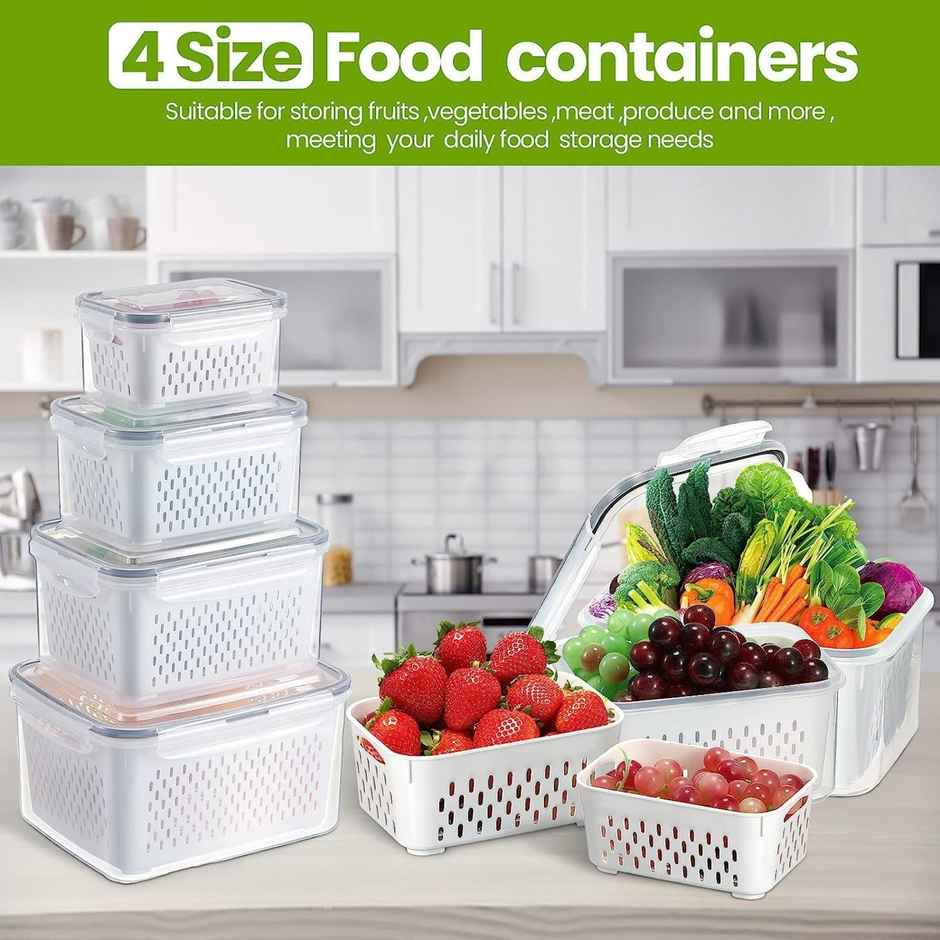 ReeQ Premium Fridge Storage Container Set Multi Size