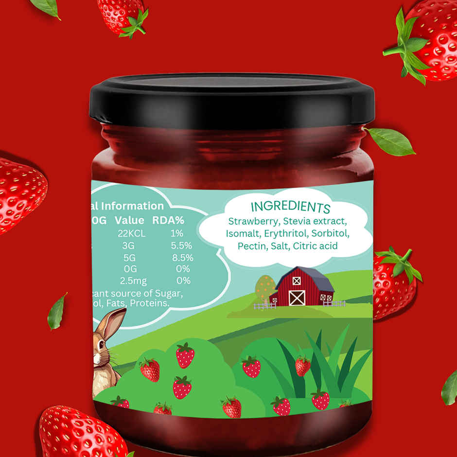 Vistevia Kids Strawberry Jam