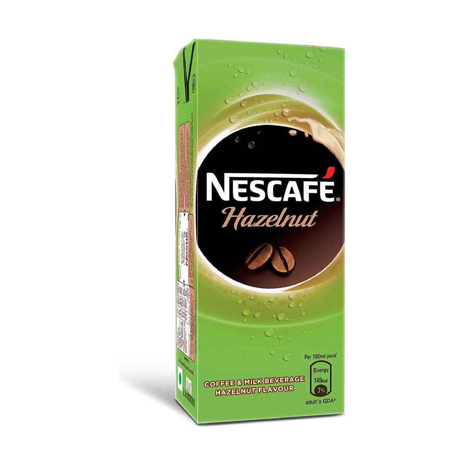 Nescafe Ready to Drink | Coffee Flavored Milk - Hazelnut | Cold Coffee