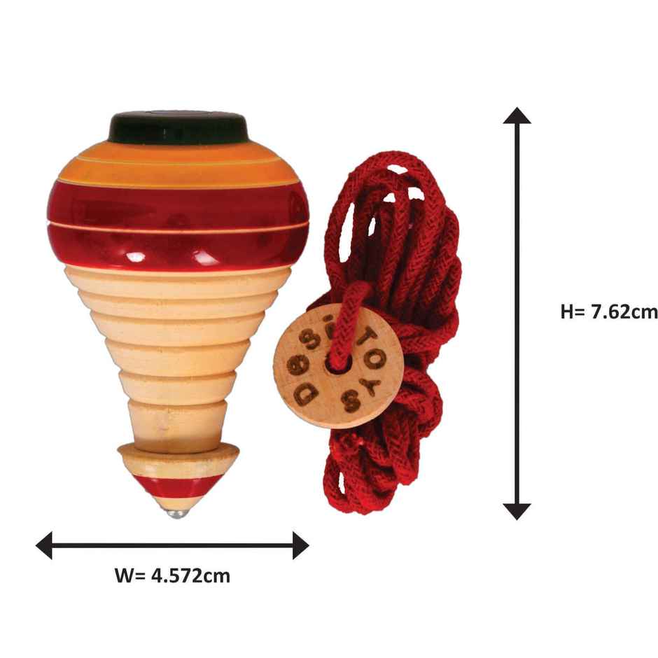 Desi Toys Spinning Top (Lattu / Bhavra)
