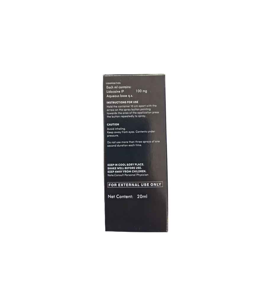  Bold Care Extend Gold Delay - Lidocaine 10% Topical Spray