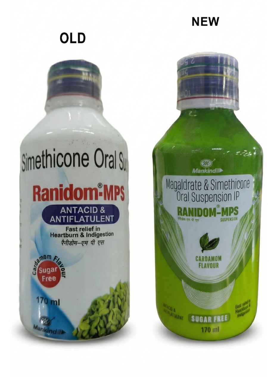 Ranidom-MPS Cardamom Flavour Sugar Free Oral Suspension