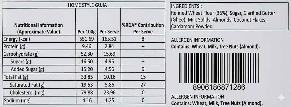 Masqa Home Style Gujia