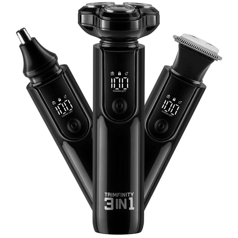 Urbangabru Trimfinity 3-in-1 Face Trimmer - Shaver | T-Blade Beard Trimmer