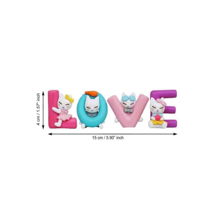 Casacraft by Pepperfry Love Animated Characters Multicolor Polyresin Showpc