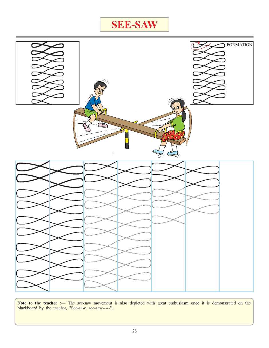 Dreamland Lines and Curves Pattern Writing Part 1