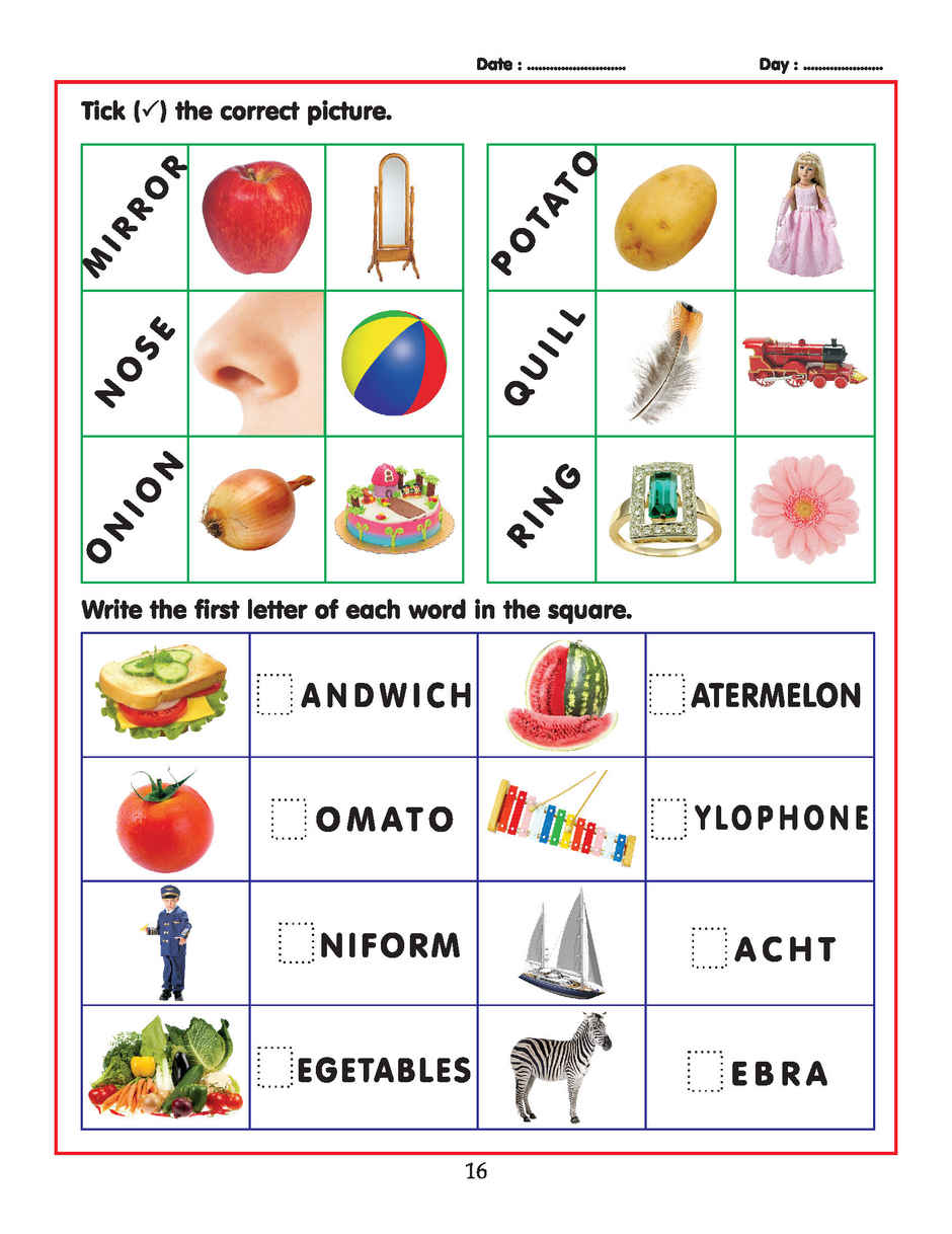 Dreamland ABC Capital Letters Writing Practice Book for Toddlers Age 2 to 5