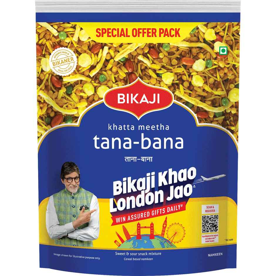 Bikaji Tana Bana Khatta Mitha | Tangy & Savory