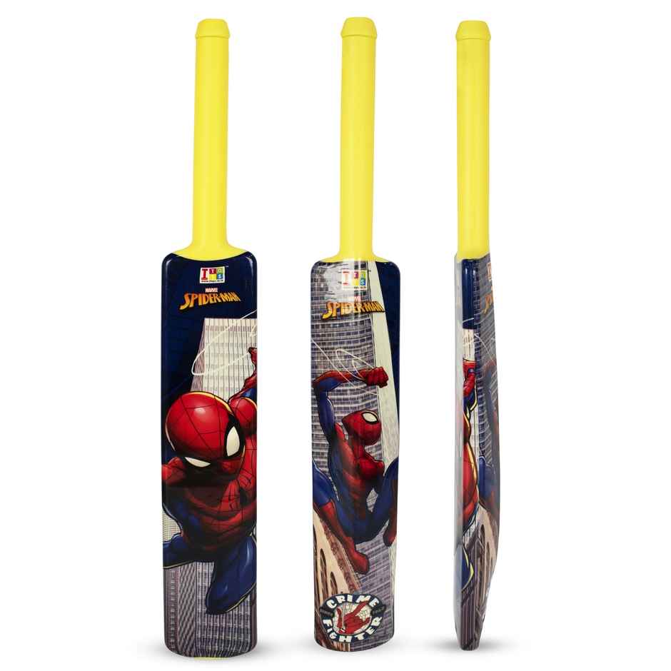 Itoys T20 Cricket Blast 4 Wickets With Bat No 4- Spiderman (Colour May Vary)