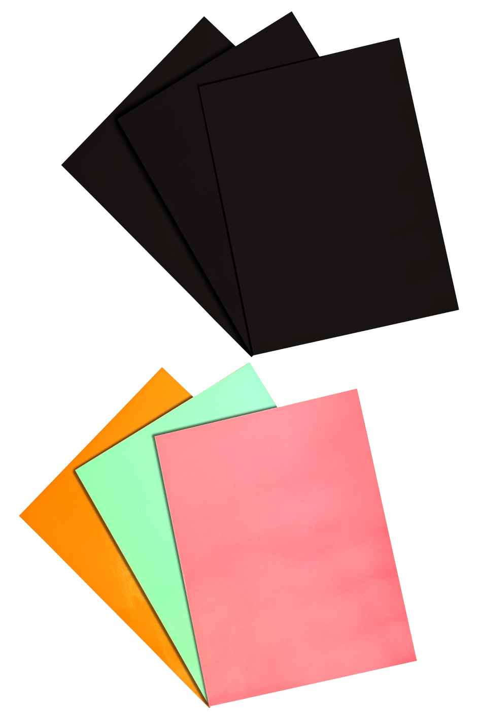 Chrome DIY Multifunctional Magnetic Drawing Board Multicolour 3pcs Size (17.5cm x 23cm)