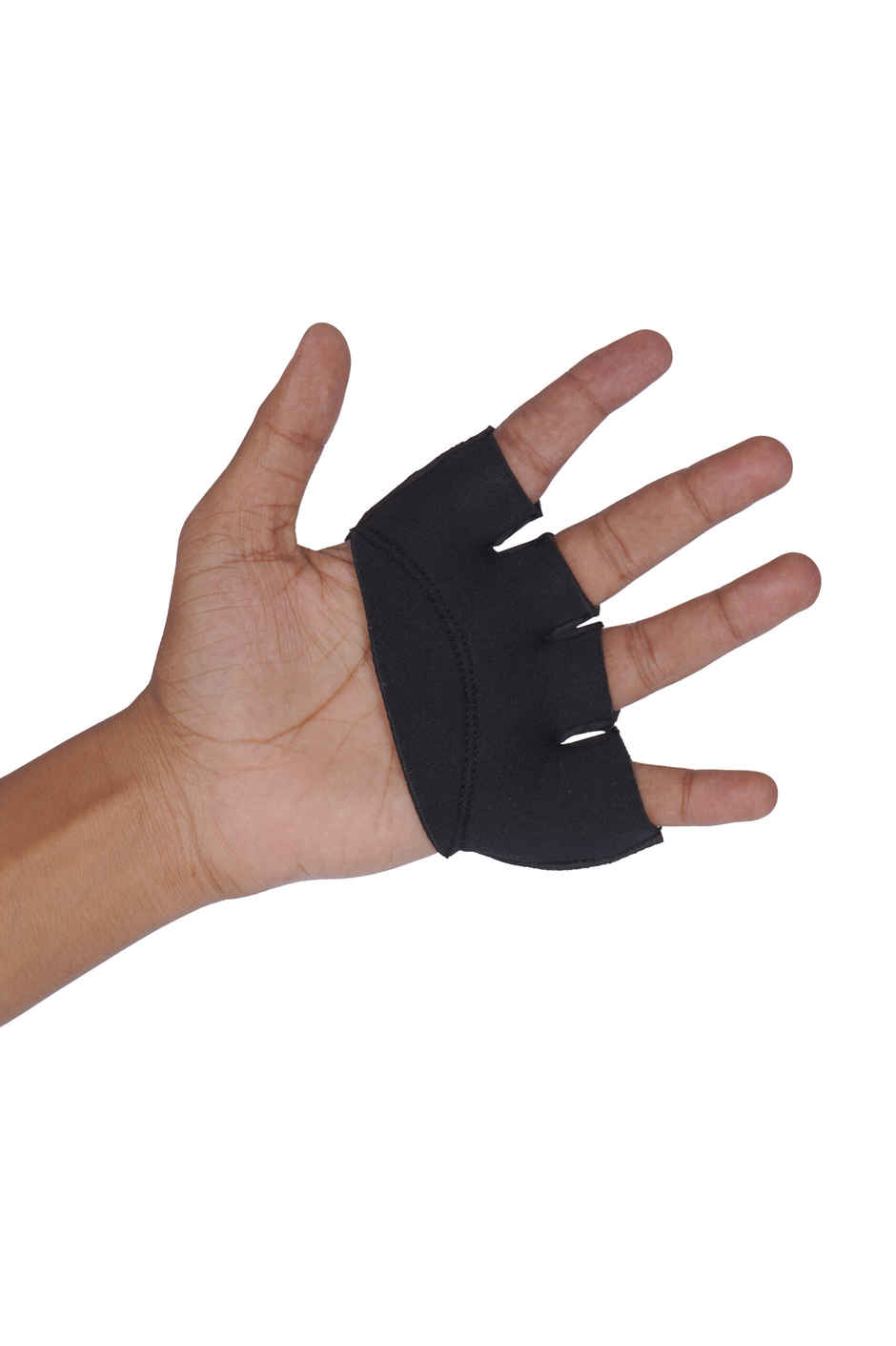 SS Pro Finger Guard and Fielding Gloves | Black - Free Size