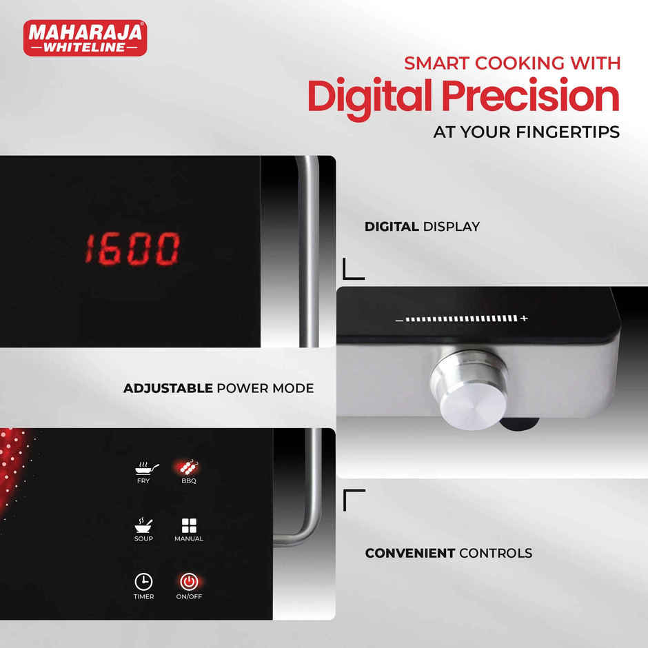 Maharaja Whiteline Infrared Stove | Infraheat | 2200W