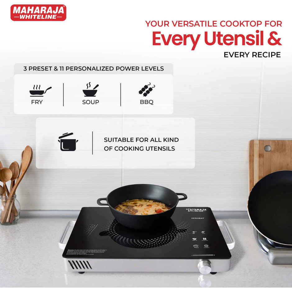 Maharaja Whiteline Infrared Stove | Infraheat | 2200W