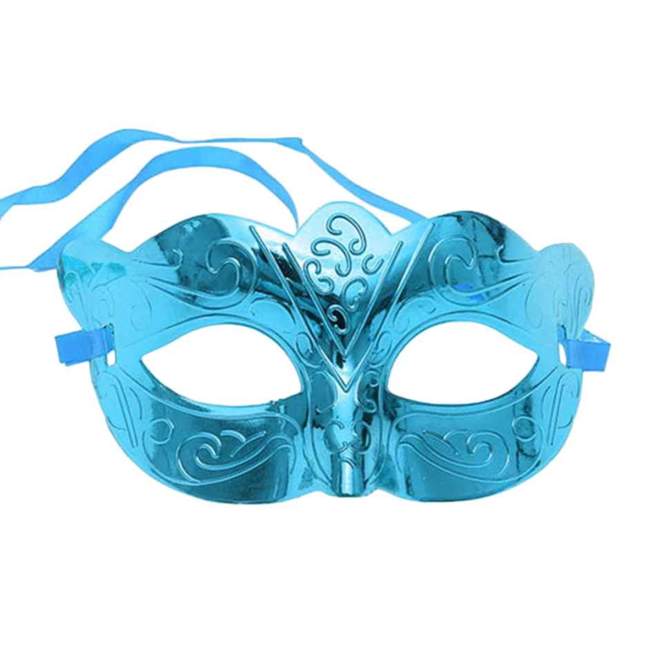 Metallic Eye Mask For Party | Assorted Color & Design | Se7en
