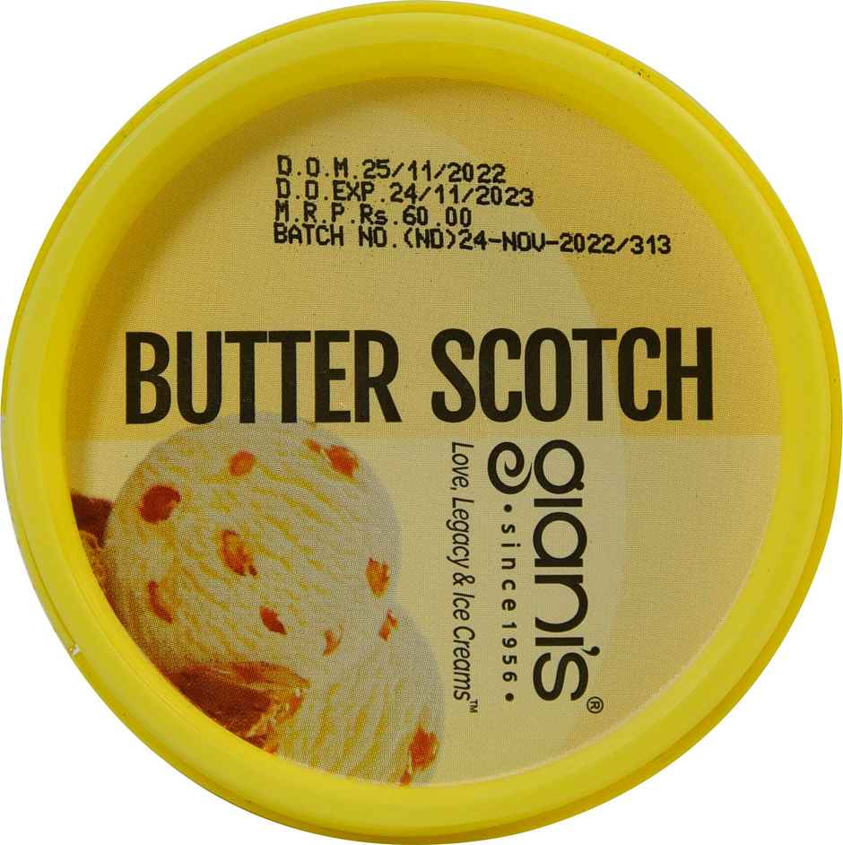 Giani's Butter Scotch Ice Cream Cup