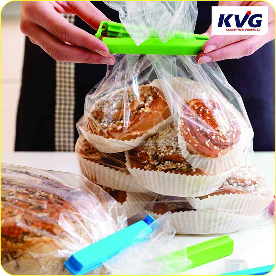 KVG Plastic Seal Clips | Snack Pack Sealer Clips Assorted